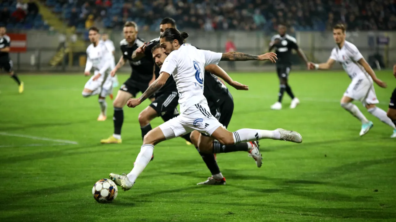 U Cluj - FC Botoșani 1-0, în etapa 29 din Superliga. Clujul lui Sabău a ajuns pe loc de play-off