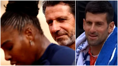 Patrick Mouratoglou i-a enervat la culme pe fanii lui Novak Djokovic! Ce comparație a putut face antrenorul Simonei Halep între campionul sârb și Serena Williams
