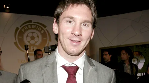 Messi a fost ales cel mai bun fotbalist din Europa