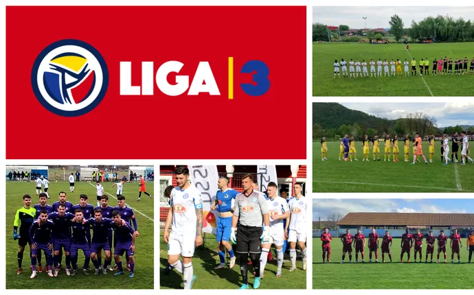 Cele 19 echipe retrogradate din Liga 3. Ultimele cinci au fost decise în ultima rundă din play-out. ”Satelitul” cluburilor FCSB și CFR Cluj au picat în Liga 4