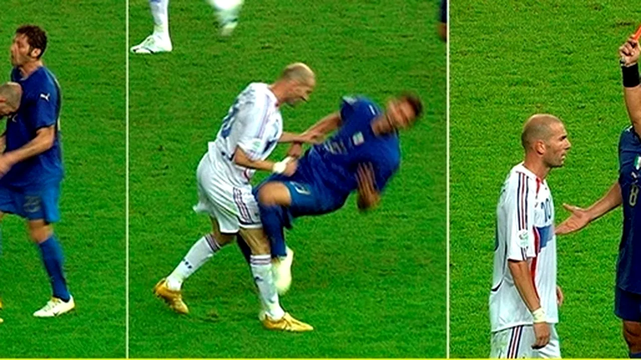 Împăcare istorică!** Zidane și Materazzi au făcut pace