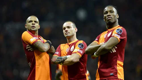 VIDEO – Hattrick spectaculos reușit de Sneijder în Galata – Bursa 6-0. Golul serii a fost marcat de Drogba