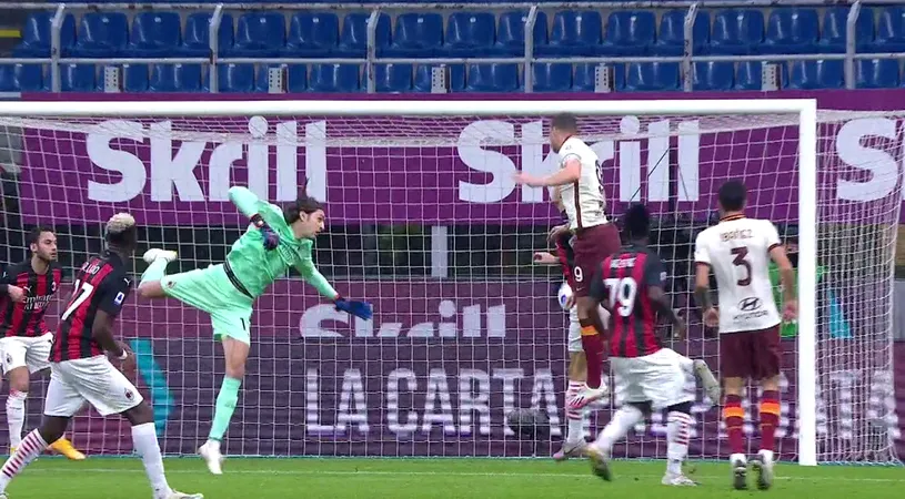 Ciprian Tătărușanu, pus la zid după gafa mare de la golul Romei cu Milan: „Ce naiba a vrut să facă? A fost groaznic!” | VIDEO