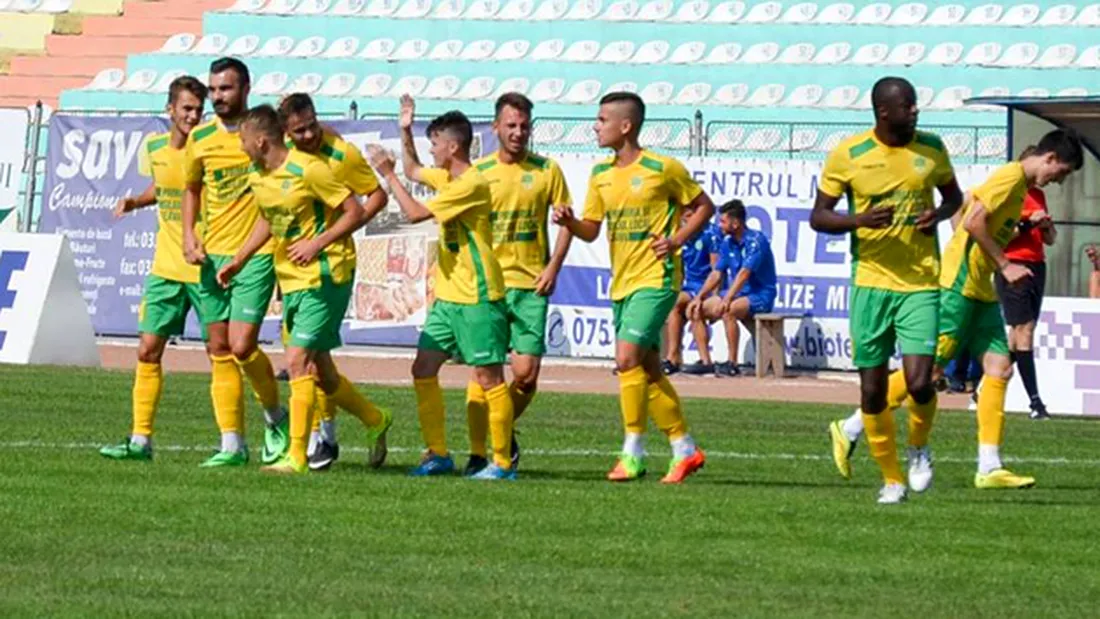 Foresta a câștigat primul punct din actualul sezon.** Metaloglobus a fost luată prin surprindere la Suceava