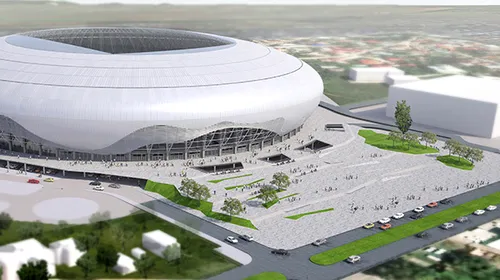 FOTO | Noul „Ion Oblemenco” va avea 30.000 de locuri, costă 50 de milioane de euro și va fi gata la finalul anului viitor