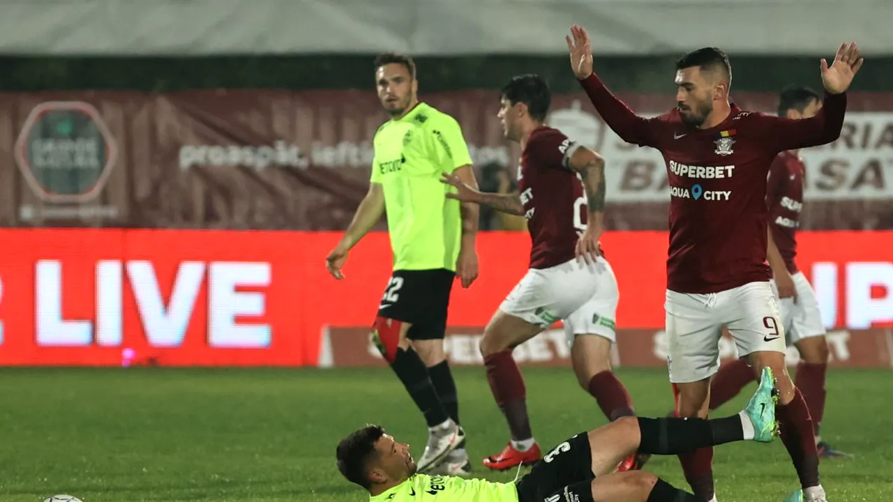 CFR Cluj, aspru criticată după înfrângerea cu Rapid: „Ai roboți care dau una din cinci” + Jucătorul care a greșit la ambele goluri