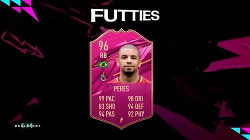 Bruno Peres este unul dintre cei mai rapizi fundași din FIFA 21! Recenzia completă a cardului