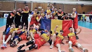 Avem viitor în volei! Naționala Under 18 a României s-a calificat la Europene după o grupă infernală în Macedonia de Nord