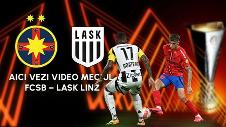 ProSport transmite LIVE VIDEO meciul FCSB – LASK Linz, de la ora 21:30, în parteneriat cu România TV. Poți vedea partida online pe site-ul nostru