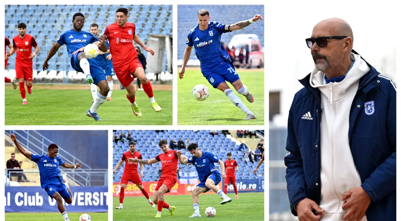 FCU Craiova are punctaj maxim în jocurile de la Severin, dar prestația cu Unirea Ungheni nu l-a încântat pe antrenorul Valentin David: ”Jocul a lăsat de dorit”