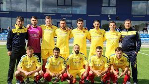 SPECIAL | La 100 de ani de România, ProSport vă prezintă povestea echipei FC România, din Anglia: "Avem și suporteri englezi care poartă fularele noastre la gât". Ce fost golgheter stelist a fost legitimat la formația din Liga a 8-a. #România100
