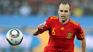 Iniesta nu va juca în meciul cu Honduras