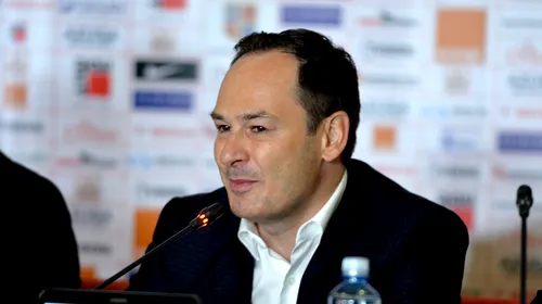 Negoiță rămâne pe poziții după ce FRF l-a suspendat 8 luni și amendat cu 50.000 de lei pentru acuzațiile de blat aduse lui Bărboianu la meciul cu Steaua: „Nu înseamnă că hoțul neprins e negustor cinstit”