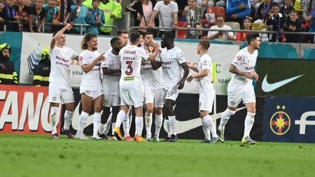 FCSB - Rapid 1-5, în etapa a 10-a a play-off-ului din Superliga. Umilință istorică pe Arena Națională