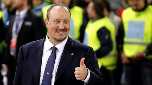 Benitez: „A fost un meci excelent, jucătorii au arătat că au calitate și profesionalism”