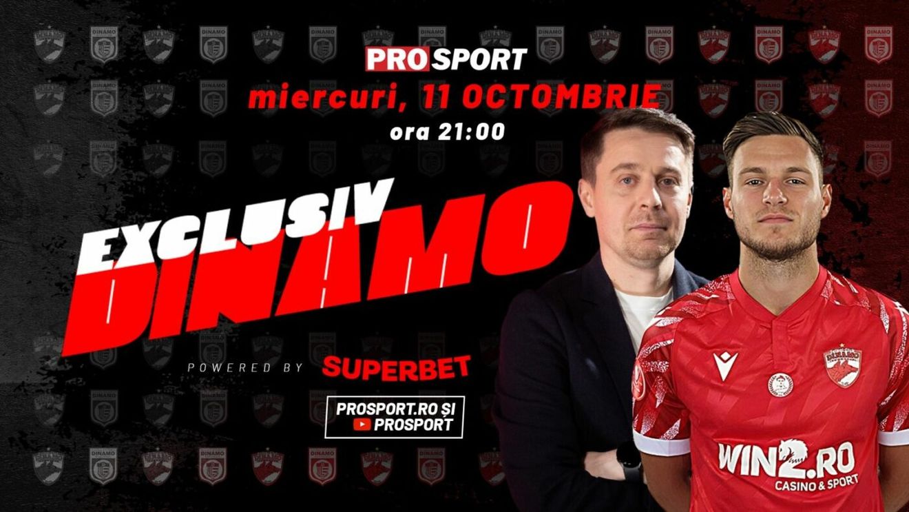 Ediție de gală EXCLUSIV DINAMO. Dennis Politic, jucătorul care a impresionat după ce a semnat cu formația lui Ovidiu Burcă, vine în emisiunea moderată de jurnalistul Cătălin Mureșanu