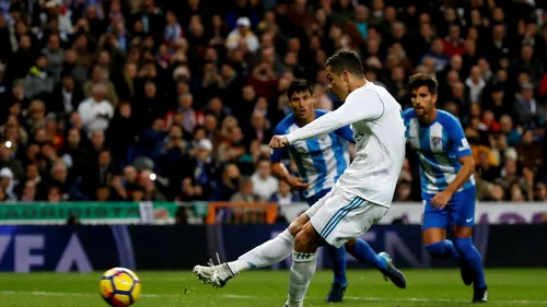 Real Madrid, victorie cu emoții în campionat! Malaga a pus probleme serioase pe Santiago Bernabeu