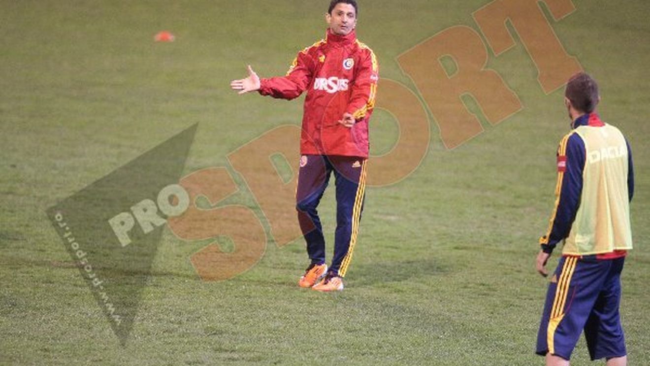 FOTO Chivu și Mutu n-au participat la ultimul antrenament oficial! VEZI ce șanse au să joace cu Bosnia!