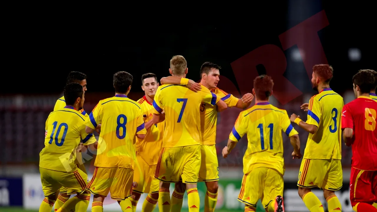 Lotul naționalei de tineret a României pentru meciurile cu Danemarca și Țara Galilor