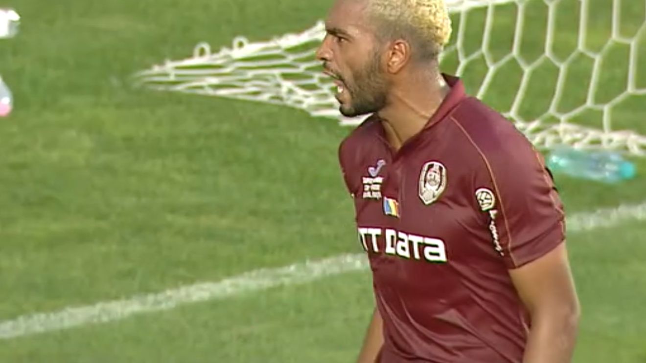 Supercupa României | Omrani și-a ieșit din minți pe teren! "Dă-i, dă-i!" Atacantul a răbufnit în prelungirile primei reprize: momentul care l-a enervat la culme