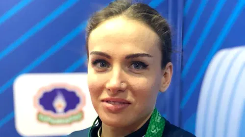 Cristina Iovu, medalie de bronz la Campionatele Mondiale din Turkmenistan la procedeul aruncat, locul 4 la totalul olimpic
