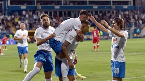 Farul Constanța – CS Mioveni 2-1. Ciobanu aduce victoria cu un gol în prelungiri. Echipa lui Gheorghe Hagi este pe podium în Liga 1