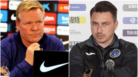 Ilie Poenaru, peste Ronald Koeman! Comparație inedită cu antrenorul Barcelonei: „Se implică total!”