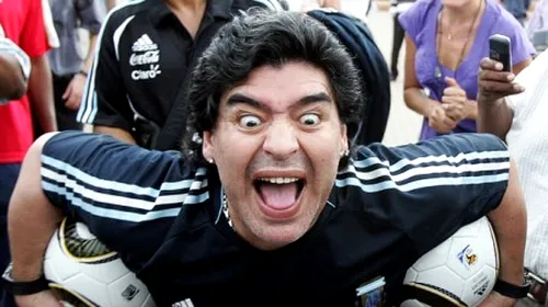 Maradona mai face un „henț” în fața englezilor!** „Ferguson e o MARE GLUMĂ‚! Jucătorii l-au făcut antrenor” Ce l-a înfuriat pe Diego