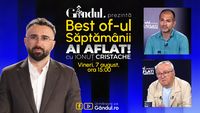 Gândul prezintă Best Of Ai aflat! Cu Ionuț Cristache – vineri, 7 august, de la ora 15.00