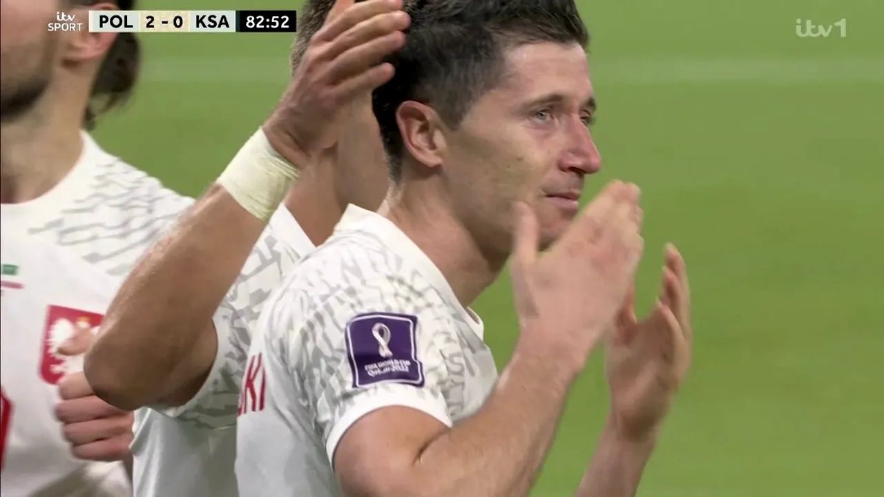 Robert Lewandowski, explicații după ce a fost surprins plângând la golul marcat împotriva Arabiei Saudite. „Acest vis a devenit realitate! Ar putea fi ultima mea Cupă Mondială”