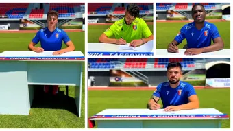 Încă patru achiziții la Chindia: doi din Liga 3, de la SC Popești Leordeni, și doi din Liga 1, de la SC Oțelul
