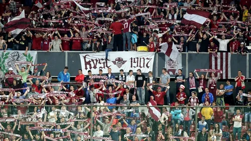 CFR îngrădește accesul fanilor la meciul cu Steaua: o persoană poate achiziționa doar un bilet la derby
