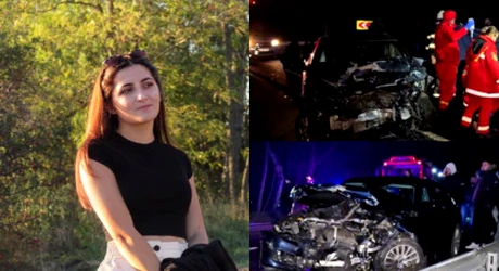 Ea este Beatrice, polițista de 23 de ani moartă în accidentul cumplit din Botoșani. Inconștiența unui șofer teribilist a ucis-o