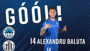Lui Alex Băluță îi priește la noua echipă. VIDEO | Olteanul, un nou gol pentru Slovan Liberec
