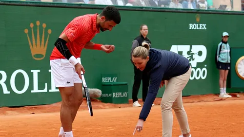 Măsuri fără precedent cerute în tenis, după ce Novak Djokovic a fost furat de arbitri la Monte Carlo: „De ce nu avem Hawk-Eye pe zgură!?