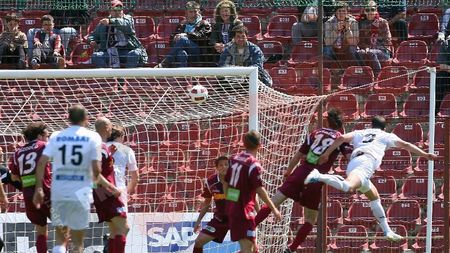 Brânci spre matineu!** CFR - Gloria Bistrița 2-2