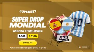 ADVERTORIAL. La Superbet ai Super Drop mondial, cu Messi erou principal