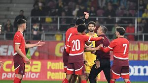 Șoc pentru România la EURO U21: UEFA ne califică în sferturi de finală pentru fair-play deși suntem singura națională cu selecționer suspendat pentru comportament nesportiv! EXCLUSIV