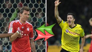 Unul vine, altul pleacă! Sosirea lui Lewandowski la Bayern îl poate îndepărta pe Mandzukic! Croatul a declanșat "războiul" campioanelor Europei 