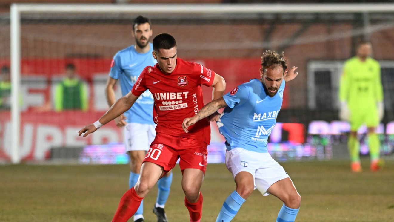FC Voluntari - Hermannstadt 1-1, în etapa 24 din Superliga. Nicolae Dică, noroc maxim la debut! Ilfovenii egalează din penalty în minutul 90+8