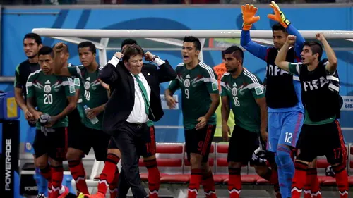 Mexic a ieșit din grupe de fiecare dată la ultimele șapte turnee finale. Miguel Herrera: 
