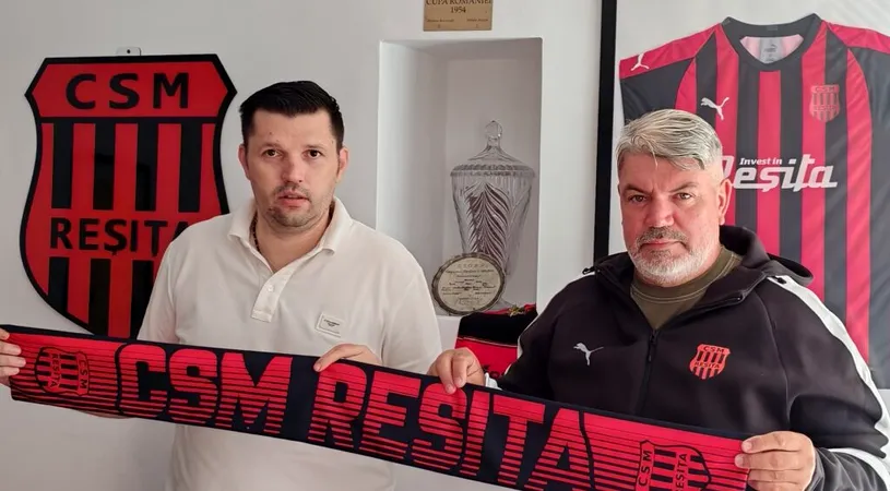 ACSM Reșița are team-manager! Valentin Ciucur, fost fotbalist în Valea Domanului, a fost convins să se alăture echipei: ”Sper să mă ridic la nivelul așteptărilor”