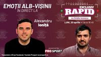„EXCLUSIV RAPID” – după Craiova – Rapid 1-0, cu Alexandru Ioniță e LIVE pe YouTube – ProSport, de la ora 16:45: Ce se întâmplă cu băieții lui Gâlcă?!?