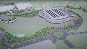 În orașul sufletului lui Ion Țiriac a apărut o nouă sală polivalentă! Imagini spectaculoase cu „Comoara Transilvaniei”, care costă 72 de milioane de euro