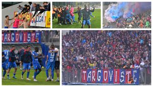 Mii de suflete, o singură dorință! Ce au strigat suporterii Chindiei la Ploiești, la finalul barajului dramatic cu Concordia Chiajna