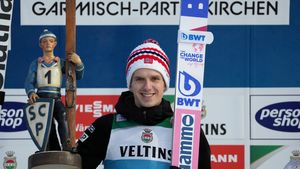 Halvor Egner Granerud, debut fabulos de an, cu două victorii în Turneul celor 4 Trambuline! A uimit pe toată lumea și a sărbătorit în stilul unui fotbalist care face senzație în Europa: „Abia am așteptat momentul!” | VIDEO