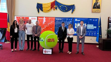Turneele Concord Iași Open și BCR Iași Open, lansate oficial la Primăria Iași. Organizatorii vor să o invite pe Elina Svitolina la Iași