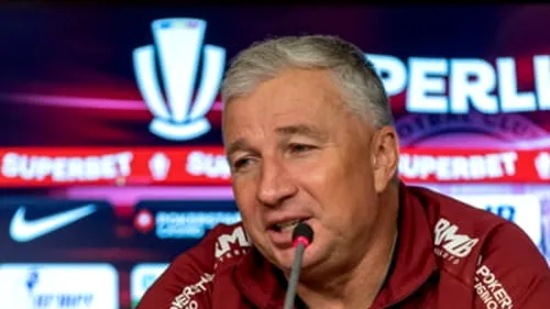 Probleme pentru Dan Petrescu! Doi titulari de la CFR Cluj, out pentru returul din play-off-ul Conference League cu Lazio