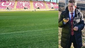 Ce se întâmplă cu noul gazon al stadionului pe care joacă UTA și ce spune primarul Aradului
