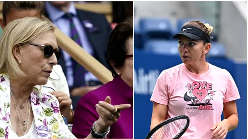 Simona Halep, dată de gol de legendara Martina Navratilova înaintea debutului la US Open: „E deranjată de acest lucru!” Detaliul care o enervează pe româncă